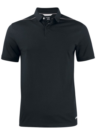 Polo ADVANTAGE PERFORMANCE BLACK Front