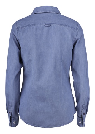 Pohodlná dámská košile ELLENSBURG DENIM BLUE Back