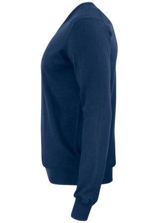 Pletený svetr OAKVILLE V-NECK DARK NAVY Side