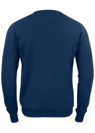 Pletený svetr OAKVILLE V-NECK DARK NAVY Back