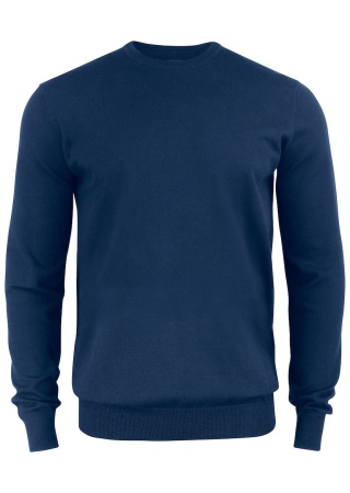 Pletený svetr OAKVILLE CREWNECK DARK NAVY Front