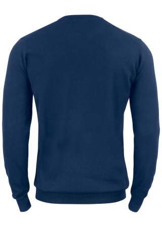 Pletený svetr OAKVILLE CREWNECK DARK NAVY Back