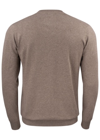 Pletený svetr OAKVILLE CREWNECK NOUGAT MELANGE Back