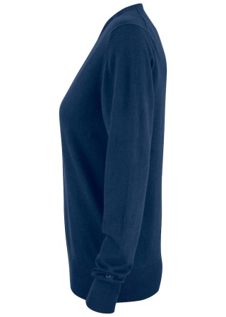 OAKVILLE CARDIGAN WOMAN NavyBlue Side