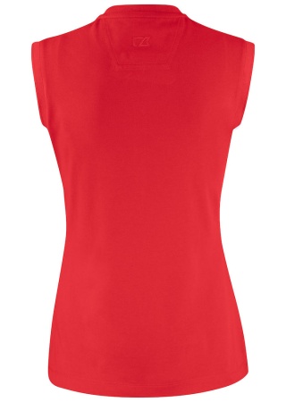 ADVANTAGE SLEEVELESS WOMAN RED Back