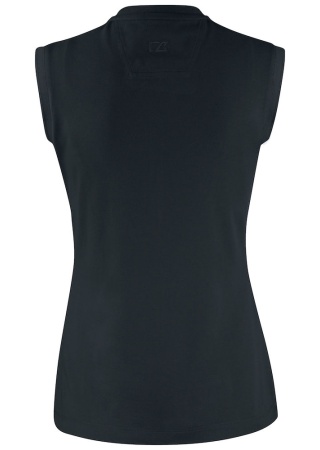 ADVANTAGE SLEEVELESS WOMAN BLACK Back