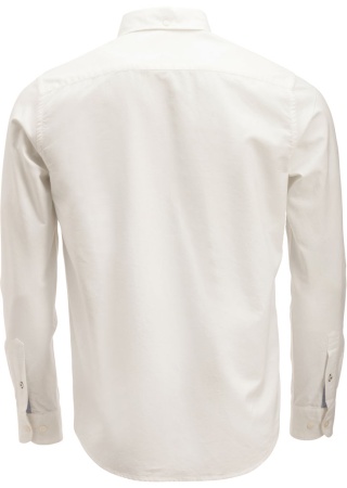 Pánská košile BELFAIR OXFORD WHITE Back