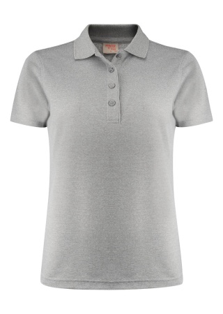 Funkční dámská polokošile Smash Polo GREY MELANGE Front