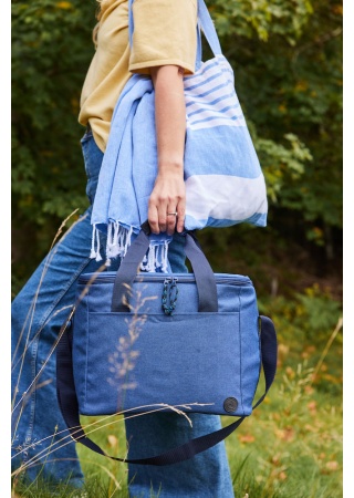 CITY COOLER BAG BIG BLUE  