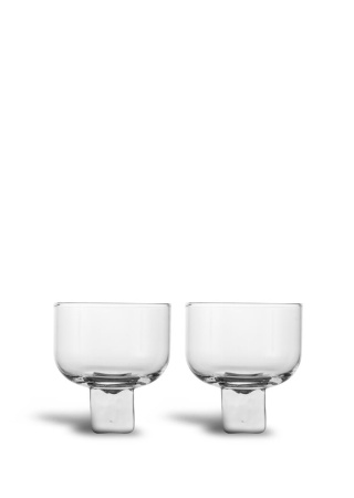 GLASS VICTORIA 2PCS/SET CLEAR BYON Front