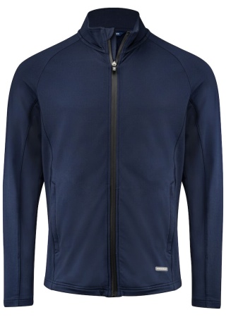 Pohodlná mikina ADAPT FULL ZIP NavyBlue Front