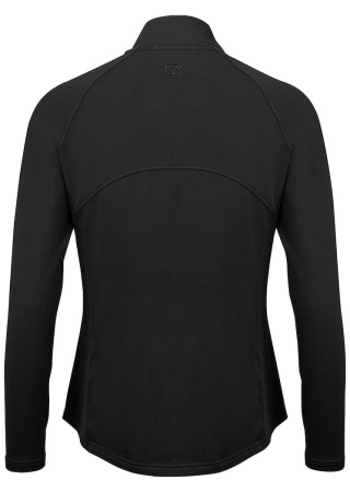 Dámská pohodlná mikina ADAPT FULL ZIP BLACK Back