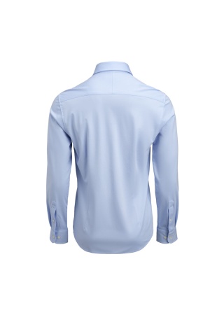 Oxford košile INDIGO BOW 132 slim Light blue Back