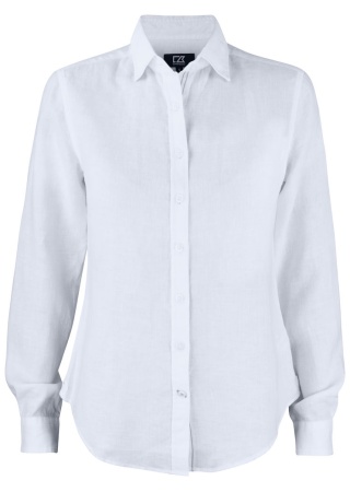 SUMMERLAND LINEN SHIRT WOMAN WHITE Front