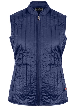 Zateplená dámská vesta OZETTE DARK NAVY Front