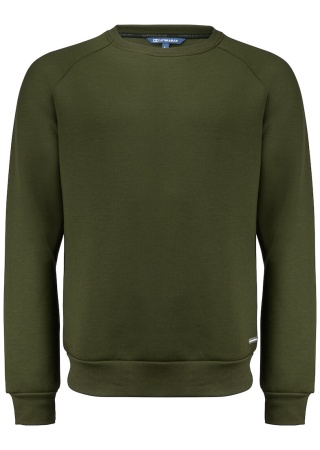 Pletený svetr PEMBERTON CREWNECK IVY GREEN Front