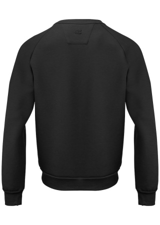 Pletený svetr PEMBERTON CREWNECK BLACK Back