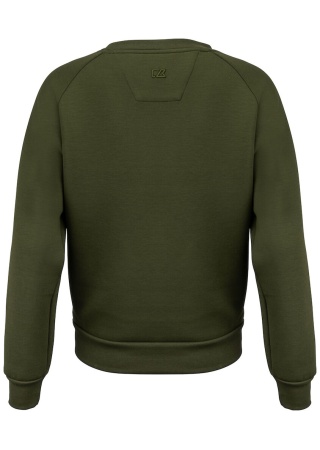 Pletený dámský svetr PEMBERTON CREWNECK IVY GREEN Back