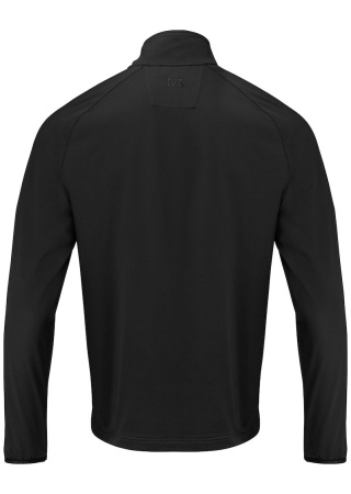 Pohodlná mikina ADAPT HALFZIP BLACK Back