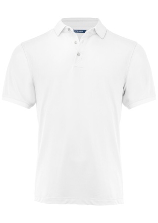 Polokošile VIRTUE ECO SOLID WHITE Front