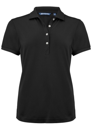 Dámská polokošile VIRTUE ECO SOLID BLACK Front