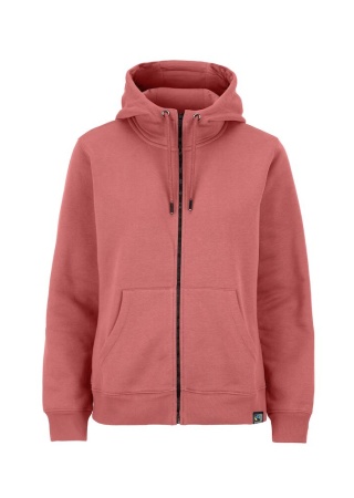 Dámská mikina Cottover KEY FZ HOOD DUSTY RED Front