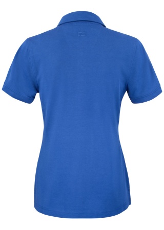 Pohodlné dámské polo ADVANTAGE PREMIUM BLUE Back