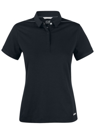 Dámské polo ADVANTAGE PERFORMANCE BLACK Front