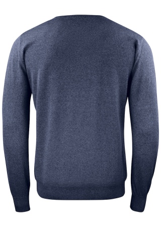 Pohodlný svetr KENNEWICK CREWNECK SEA BLUE MELANGE Back