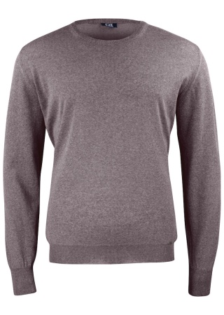 Pohodlný svetr KENNEWICK CREWNECK NOUGAT MELANGE Front