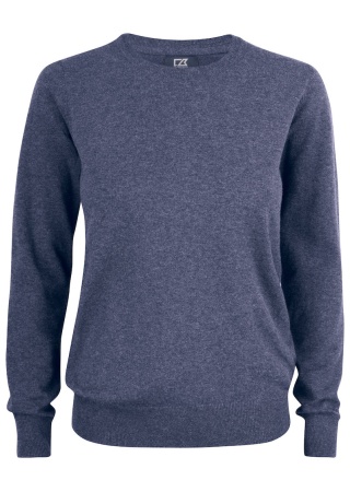 Pletený dámský svetr OAKVILLE CREWNECK NAVY MELANGE Front