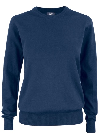 Pletený dámský svetr OAKVILLE CREWNECK DARK NAVY Front