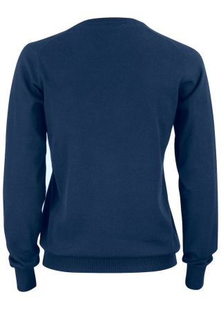 Pletený dámský svetr OAKVILLE CREWNECK DARK NAVY Back