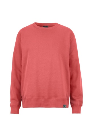 Unisex mikina KEY CREW NECK DUSTY RED Front