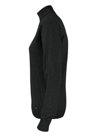 Pohodlný dámský svetr KENNEWICK ROLLERNECK BLACK Side