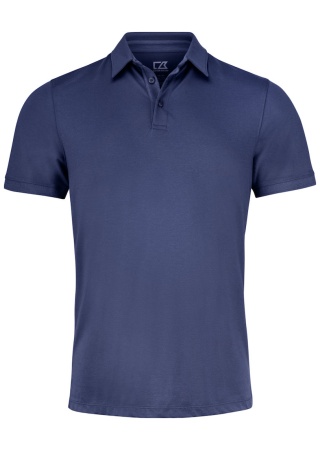 Strečové polo OCEANSIDE NavyBlue Front