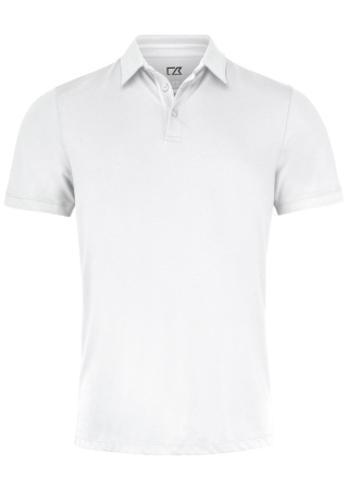 Strečové polo OCEANSIDE WHITE Front