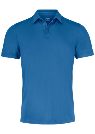 OCEANSIDE STRETCH POLO MODRÁ / TISK Front