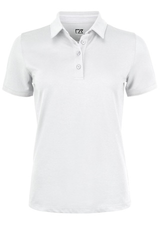 Dámské strečové polo OCEANSIDE WHITE Front