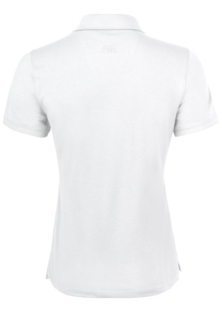 Dámské strečové polo OCEANSIDE WHITE Back