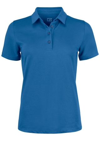 OCEANSIDE STRETCH POLO WOMAN MODRÁ / TISK Front