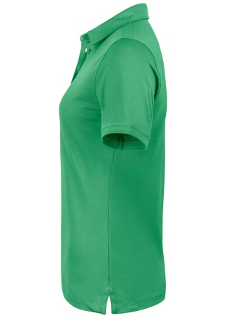 OCEANSIDE STRETCH POLO WOMAN GREEN Side