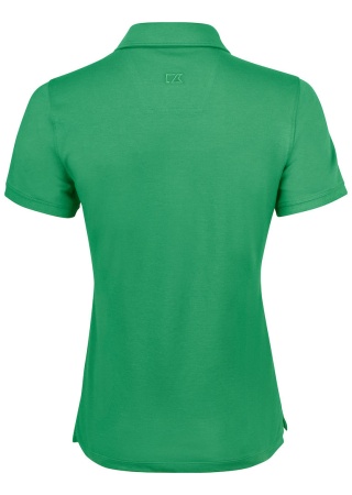 Dámské strečové polo OCEANSIDE GREEN Back