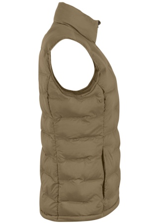 BAKER VEST WOMAN KHAKI Side