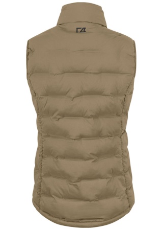 BAKER VEST WOMAN KHAKI Back