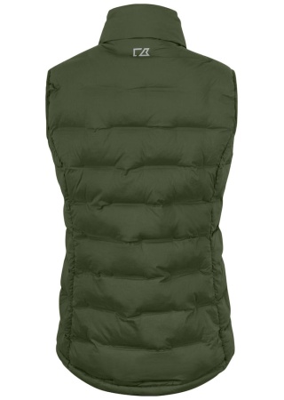 BAKER VEST WOMAN IVY GREEN Back