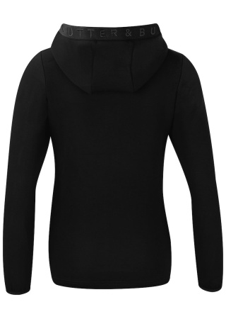 PEMBERTON HOOD FZ LADIES BLACK Back