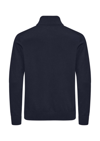 Funkční svetr OAKVILLE HALF ZIP NavyBlue Back