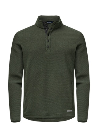 Pohodlná fleece košile HUNTS POINT IVY GREEN Front