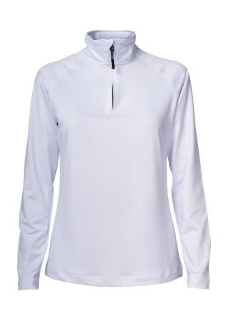 Mikina COOS BAY HALF ZIP WHITE Front